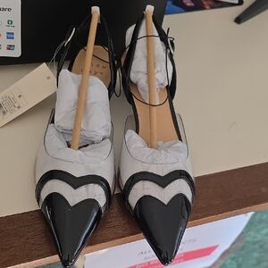 a new day Black and White Heels